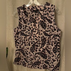 Talbots popover tunic top